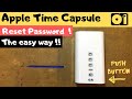 Apple Time Capsule Reset Password