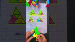 pyramid cube new magic trick challenging, 😱😱#youtube #rubikscube#shorts @Prathmeshcuber