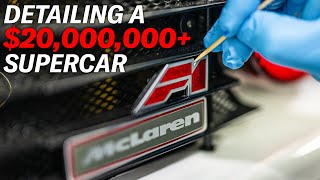 Dry ice blasting a McLaren F1 supercar | Beyond the Details  Ep 01