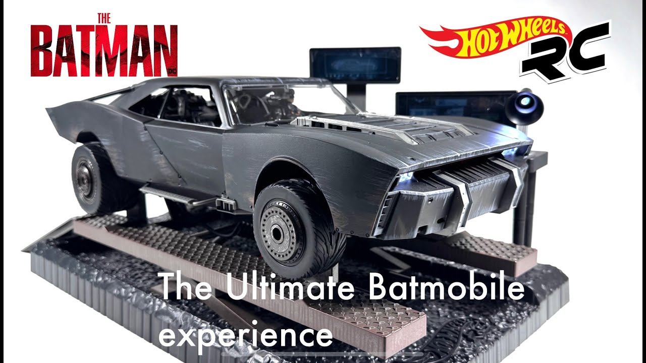 Mattel Creations the ultimate batmobile experience Hot Wheels RC