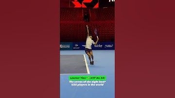 The serves of the eight best* U20 players in the world at the NextGen ATP Finals in Jeddah 🇸🇦#tennis