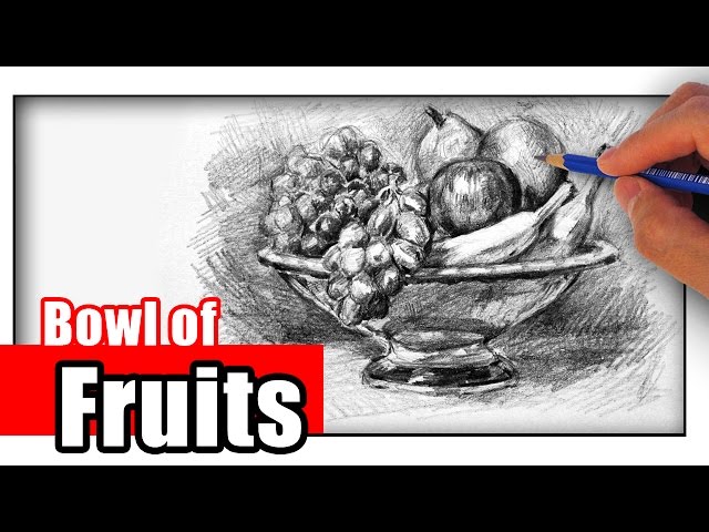 Update more than 177 fruit basket pencil sketch latest