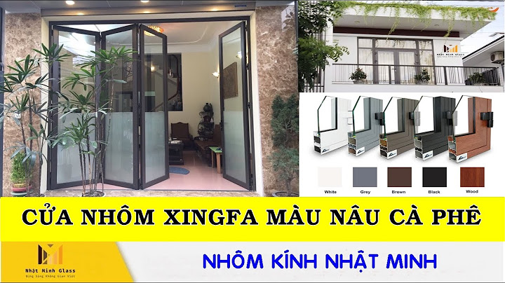 Cửa nhôm xifnga màu cafe có giá bao nhiêu