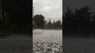 Kahramanmaraşta Bulunan Büyük Sır Ve Köyünde Dolu Yağışı Başladı Sizin Bulunduğunuz Bölgede Hava ?