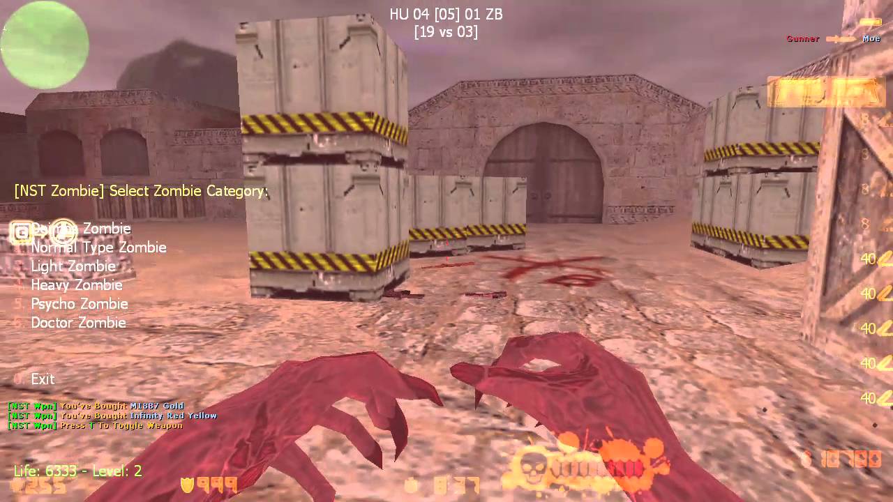 Counter Strike Xtreme V5 - Zombie Mod HD - YouTube