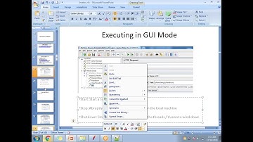 Jmeter Day 7 Recorded Video (Executing a test in a non GUI Mode ,How to stop test?)