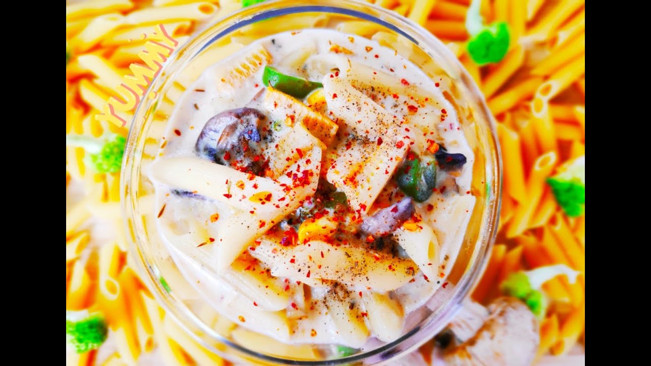 Easy And Healthy White Sauce Pasta Recipe Easy And Healthy White Sauce Pasta Recipe