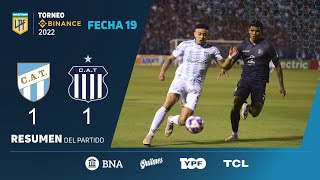 #TorneoBinance | Fecha 19 | resumen de Atlético Tucumán - Talleres