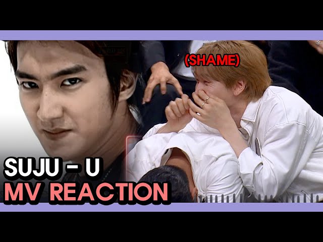 Shameful SUPER JUNIOR's MV reaction🤣🤣 (ENG SUB) class=