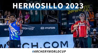 Mathias Fullerton v Abhishek Verma – compound men semifinal 1 | Hermosillo 2023 World Cup Final