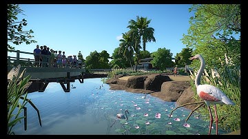Expanding the Classic Entrance Plaza | Buxton Zoo | Planet Zoo Collaboration Project