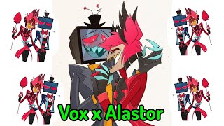 Vox X Alastor Hazbin Hotel