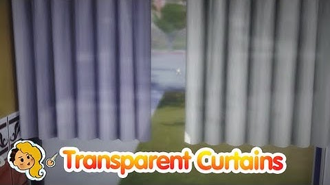 How to Create Transparent Curtains or Objects  (way 1)