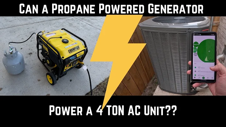 Powering a 4 TON AC Unit with Tri-Fuel Generator