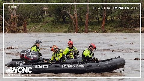 'We saw an ocean out there': Death toll rises from Texas flooding