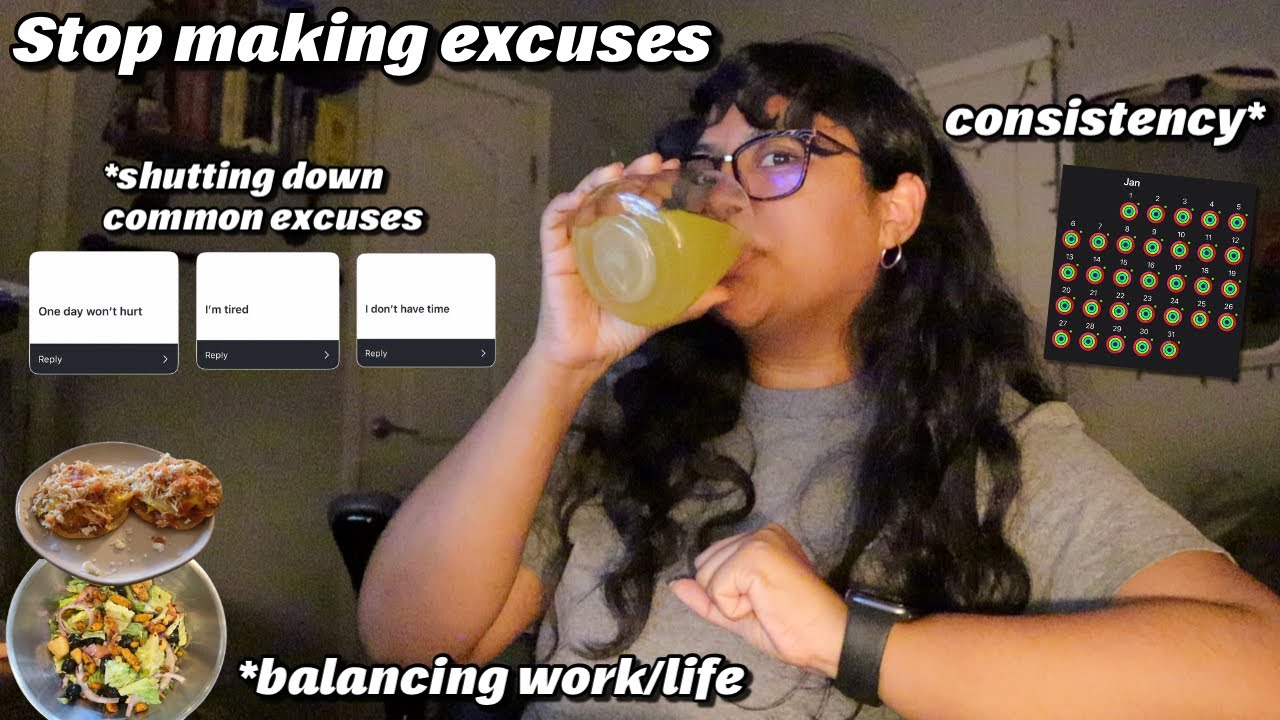 how to stop making excuses - YouTube