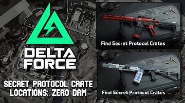 Secret Protocol Crates (M4 & AS Val) || DELTA FORCE