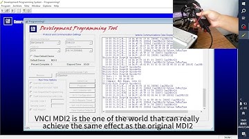 VNCI MDI2 GM car diagnostic, Corvette K56 gateway module programming operation demonstration