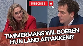 PVV'er pakt partij Timmermans aan! 'Jullie willen boeren hun land AFPAKKEN!'