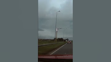 Average speed camera flashes infrared, Bangor to Belfast, Northern Ireland