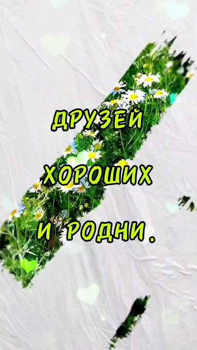 ДОБРОЕ ПОЖЕЛАНИЕ НА КАЖДЫЙ ДЕНЬ. - YouTube
