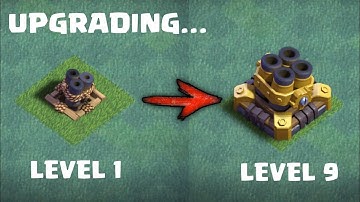 Multi Mortar level 1 to max | multi mortar gear up | Noob Gamerz | #shorts #cocshorts #multimortar