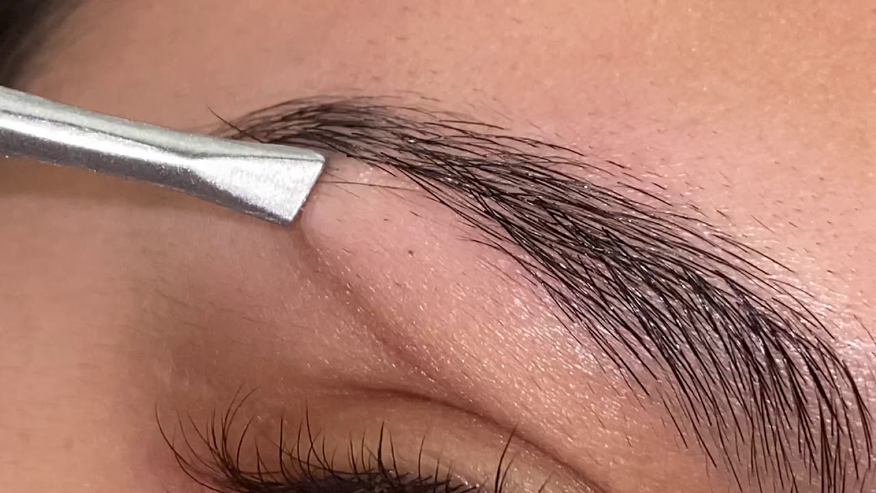 Eyebrow Plucking Satisfying Youtube