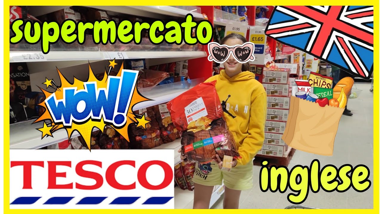 I supermercati inglesi sono folli !!!!!!! Scopriamo cosa vendono !!!!! #uk #tesco #shopping