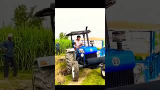 new Holland tractor trolley farming stutas short videoyoutubeshorts trending songs