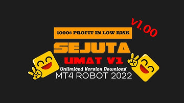 Sejuta Umat v1 EA - Back-TEST & Unlimited Version Download
