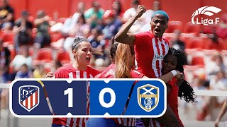 Resumen del Atlético de Madrid vs Costa Adeje Tenerife | Jornada 26 | Liga F