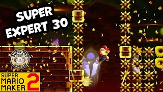 Spike Party ⚠️🎉 Super Mario Maker 2 Super Expert Training Play Along 30 🏋️ (Level Codes Below)
