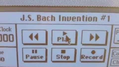 Trax on a Apple Mac SE