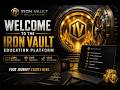 Welcome to the Iron Vault Education Platform – Your Journey Starts Here