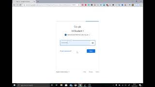 1. Logging into Google Classroom