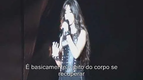 Tradução: Discurso da Camila Cabello em Scar Tissue - São Paulo - Z Festival - 14-10-2018  (Speech)