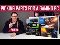 Picking PC parts for a GAMING PC - 240Hz DELL S2522HG monitor | Gigabyte B550 Aorus Elite AX V2