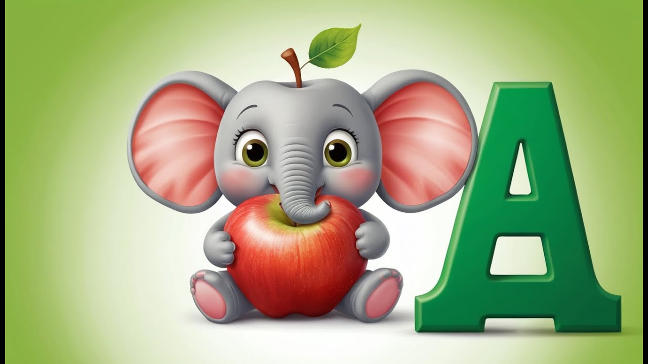 🎵 Jungle ABC Adventure 🍃 A for Apple | Fun Phonics Songs for Kids