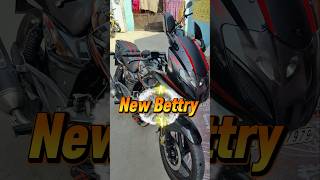 Best Battery😱for Pulsar 220f | Exide 9 Ah battery for bike #shorts #pulsar220