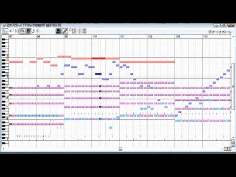 【GUMI 初音ミク】 ハナノイロ / nano.RIPE 【MIDI】