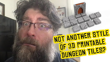Do we really need another set of 3D printable dungeon tiles?