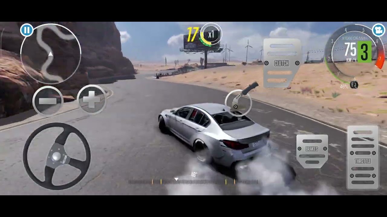 ДРИФТ НА М5 Ф90.   CLOKY_carx2