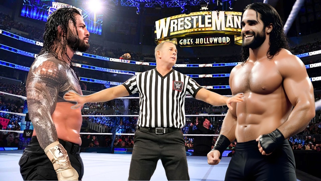 WWE 2K25 - Roman Reigns vs Seth Rollins - FULL MATCH | WWE Feb. 20, 2026