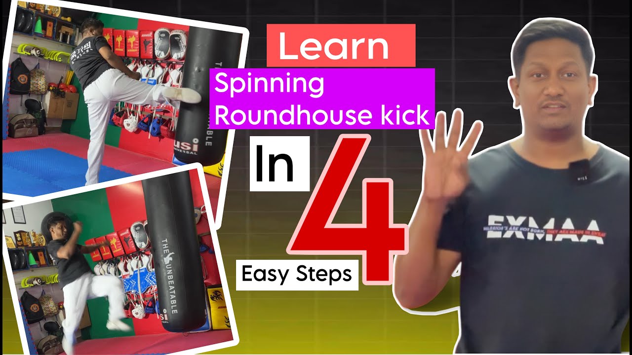 How to do Spinning Round House Kick - YouTube