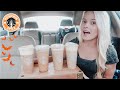 Trying TIKTOK VIRAL STARBUCKS FALL Drinks | Secret Menu Starbucks Drinks | Tik Tok Starbucks Hacks