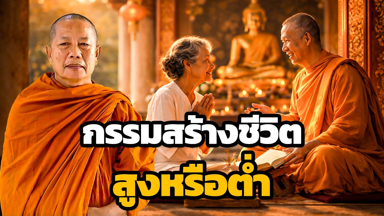 ชีวิตเลือกทางเอง..สวรรค์หรือนรก ธรรมะคลายทุกข์ พระมหาบุญช่วย ปัญญาวชิโร
