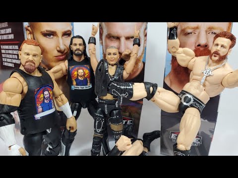 Wwe Elite 84 Sheamus Buddy Murphy Rhea Ripley Action Figure Review Youtube