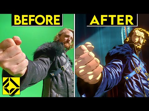 VFX Reveal Before & After - Anime Rock, Paper, Scissors