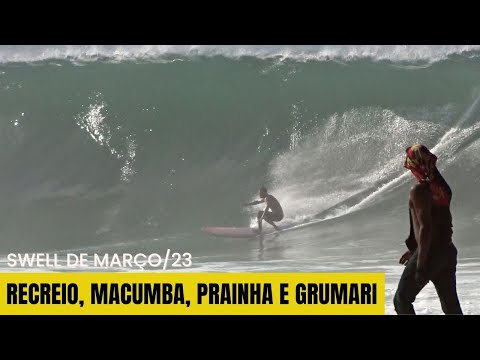 Recreio, Macumba, Prainha e Grumari - Swell de Março/23 #RioDeJaneiro