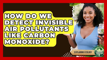 How Do We Detect Invisible Air Pollutants Like Carbon Monoxide? - Explaining Ecology
